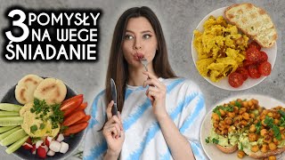 3 POMYSŁY NA WYTRAWNE WEGE ŚNIADANIE 🥑🥪 [upl. by Arias780]