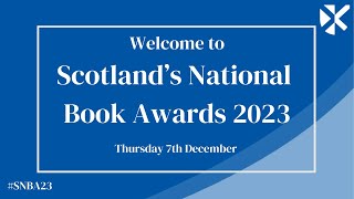 The Saltire Societys National Book Awards 2023 Live Stream [upl. by Kobylak]