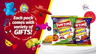 Funtime Snacks  SRK Food Industries [upl. by Nolek]