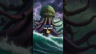 The Kraken Vs Cthulhu Who Would Win shorts scarystory scary viralvideo cthulhu kraken [upl. by Eatnoled]