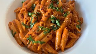 GIGI HADIDS FAMOUS Pasta without Vodka  Tiktok Spicy Pasta Recipe  Best Spicy Sauce Penne Pasta [upl. by Elysia598]