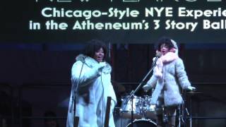 Leah Jeffries and Angela Davis sing quotLight Up Detroitquot at the DDrop HD [upl. by Rettuc482]