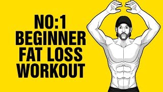 12min Beginner Fat Loss Home Workout  How To Lose Belly Fat  Sixpackfactory [upl. by Hocker7]