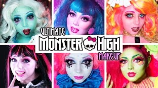 ULTIMATE Monster High Makeup Compilation  Charisma Star [upl. by Macrae]