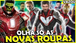 VAZA NOVOS UNIFORMES DOS VINGADORES E RETORNO DE PERSONAGEM [upl. by Thoer]