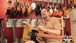 1950 Fender Broadcaster  THE GEORGE GRUHN ® GUITAR SHOW  TMNtv [upl. by Bradan906]