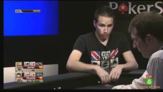 Campeonato nacional Estrellas del Poker • Final • Parte 44 09072011 [upl. by Ettennor]