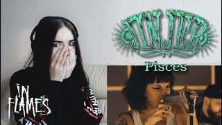 Jinjer  Pisces  In Flames  I Am Above Реакция  Reaction Eng Sub [upl. by Luwana]