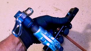 Como fazer flange em tubo de cobre para ar condicionado split usando flangeador excêntrico [upl. by Anelad]