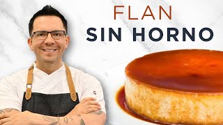 FLAN SIN HORNO Fácil Rápido y MUY TIERNO [upl. by Leima259]