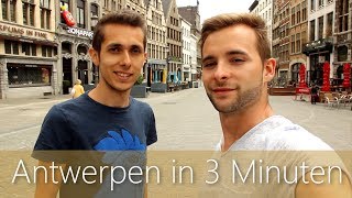 Antwerpen in 3 Minuten  Reiseführer  Die besten Sehenswürdigkeiten [upl. by Ennairrac697]