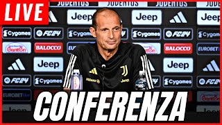 🔴 LIVE  CONFERENZA STAMPA ALLEGRI pre JUVENTUS  EMPOLI [upl. by Annet85]