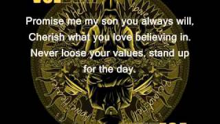 volbeat  fallen with lyrics [upl. by Cleres735]