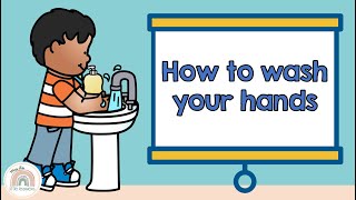 How to Wash Your Hands For Kids  Procedural Writing  TpT [upl. by Sulrac]