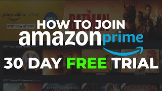 How to Join Amazon Prime 30 Day Free Trial UPDATED [upl. by Millhon]