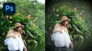 How to Create a Vignette in Photoshop 2022 [upl. by Misha824]