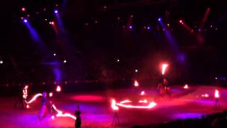 Equitana 2013 Hoptop show Festivallo flammeshow med Excalibur [upl. by Eenet]