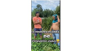 La primera chamba de pequeño Juan👮‍♂️🤣🤣 [upl. by Cassondra]