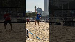 Incrível jogada no beach tennis  beachtenis beachtennislife highlights pro top riodejaneiro [upl. by Noved]