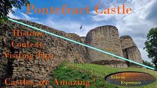 Pontefract Castle  Love affair liquorice and a dead King History context and visiting tips [upl. by Shutz]