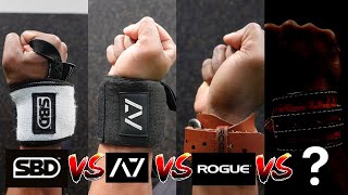 COMPLETE WRIST WRAP GUIDE SBD  A7  ROGUE Comparison and Review [upl. by Doty]