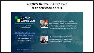 DROPS Duplo Expresso 27set2018 [upl. by Nelyahs]