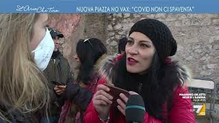 Nuova piazza No Vax quotIl Covid non ci spaventaquot [upl. by Ernie]