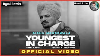 YOUNGEST IN CHARGE SONG  SIDHU MOOSE WALA  OLD SIDHU PUNJABI SONG  BGMI REMIX [upl. by Chico868]