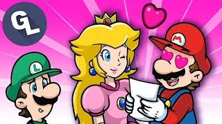 When Peach Invites Mario for quotCakequot [upl. by Dorolice]