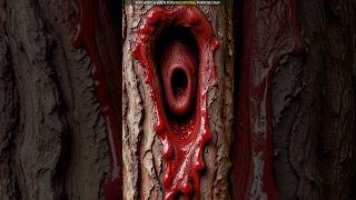 Mysterious Bleeding Tree 😨 TheMahbus viral shorts [upl. by Laubin]