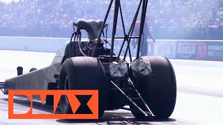 Dragster Race in Santa Pod  Top Fuel  DMAX Deutschland [upl. by Aicilyhp]