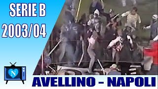 Avellino  Napoli  serie B 20032004  servizio DS Rai 2 [upl. by Jc185]