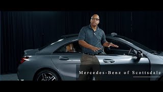 Whats New  2018 MercedesBenz CLA 250 COUPE with Night Package from Mercedes Benz of Scottsdale [upl. by Karame]