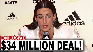 Caitlin Clark BEATS Angel Reese in MAJOR Adidas DEAL  NIKES SILENCE IS LOUD [upl. by Einahpats991]