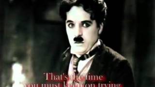 Smile Charlie Chaplin with lyrics [upl. by Llechtim]