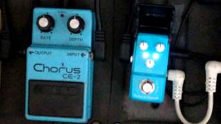 Boss CE2 Vs Joyo JF 316 Future Chorus [upl. by Epp]