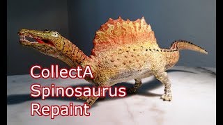 CollectA Deluxe  Spinosaurus  Repaint [upl. by Ydoj]