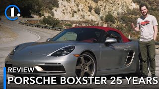 2021 Porsche Boxster 25 Years First Drive Review [upl. by Sanchez797]