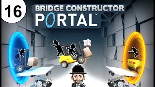 Bridge Constructor Portal  Küss nie beim ersten Date  16 [upl. by Araeit]