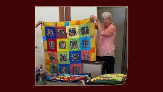 Speldhurst Quilters show amp tell May 2023 [upl. by Annovad]