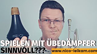 Üben mit ÜBUNGSDÄMPFER  sinnvoll  Tipps und Tricks für den Übedämpfer  GEHEIMTIPP  Lifehack [upl. by Ecirtel]