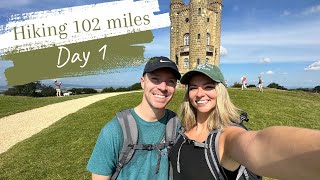 DAY 1 Hiking the Cotswold Way 10 mile day [upl. by Gifford]