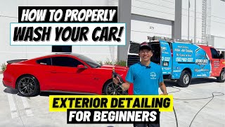 How To Wash and Detail Your Cars Exterior  Detailing Beyond Limits [upl. by Alauqahs]