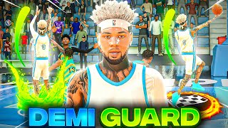 This NEW 6’3 POINT GUARD IS UNSTOPPABLE HOF FINISHING Best Guard Build in NBA 2K24 [upl. by Luzader]