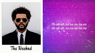 The Weeknd  Reminder Lyrics [upl. by Vanhomrigh]