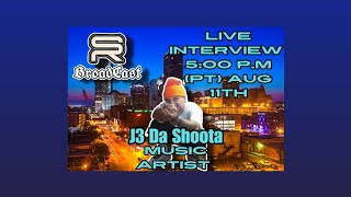 J3 Da Shoota Live Interview Music Artist Out Of South East Oklahoma City 💯 [upl. by Leiba]