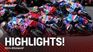 MotoGP™ Race Highlights 🔥  2024 ItalianGP [upl. by Atselec]