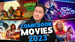 Ranking The Best Comic Book Movies of 2023 Worst To Best [upl. by Trefor]