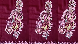 embroidery mesne work design suit rasm embroidery flower mesne work design suit rasm embroidery [upl. by Roarke]