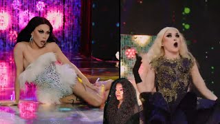 Xilhouete vs Marina Summers BEST LIP SYNC YET  Drag Race Philippines Lip Sync Battle [upl. by Aihsenek990]